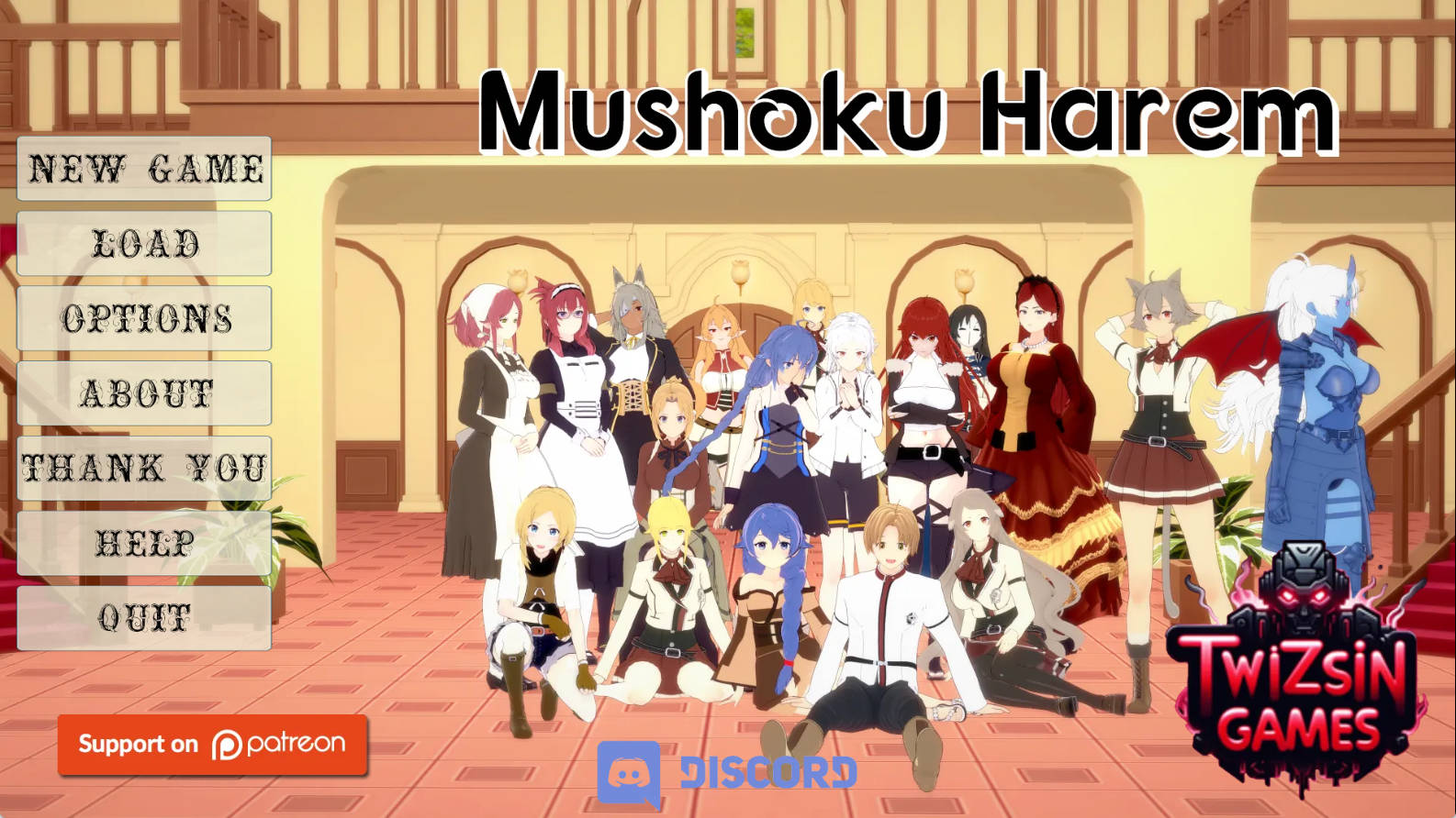 【PC+安卓+IOS/欧美SLG】武食后宫0.3汉化版【2.80G/更新/汉化/沙盒】