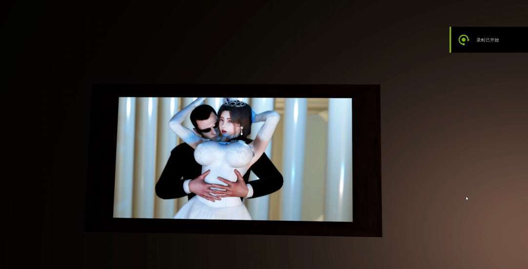 【3D/全动态/VAM】fengying：黑丝妻子的出轨性行为被绿帽奴老公一边偷窥一边自慰【1V+1.1G】