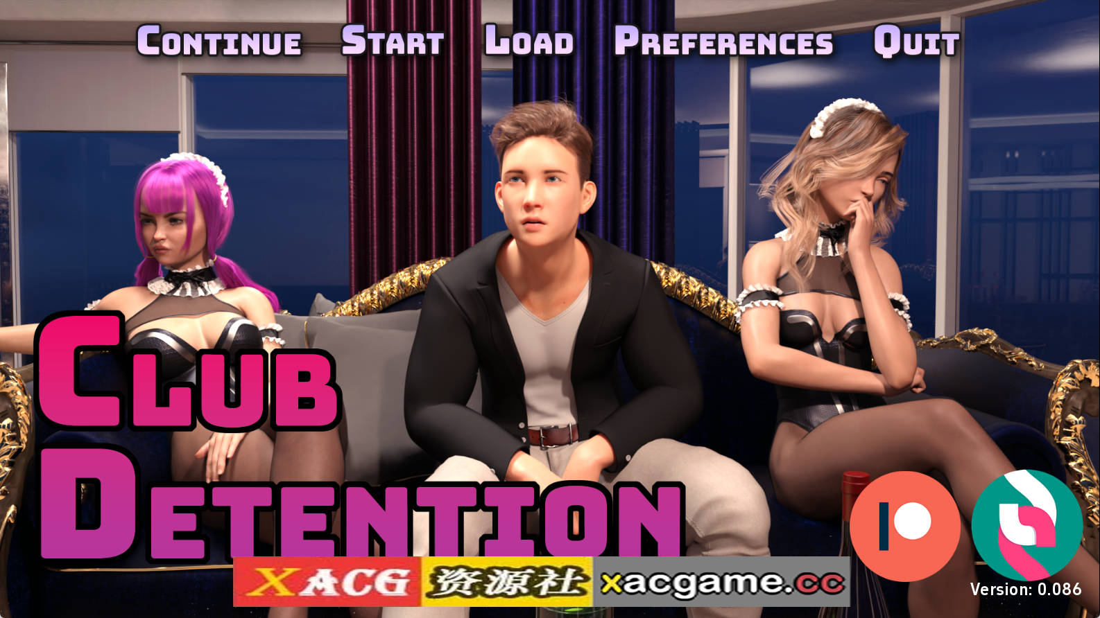 【PC+安卓+IOS/欧美SLG】俱乐部拘留0.086汉化版【1.99G/汉化/动态/更新】