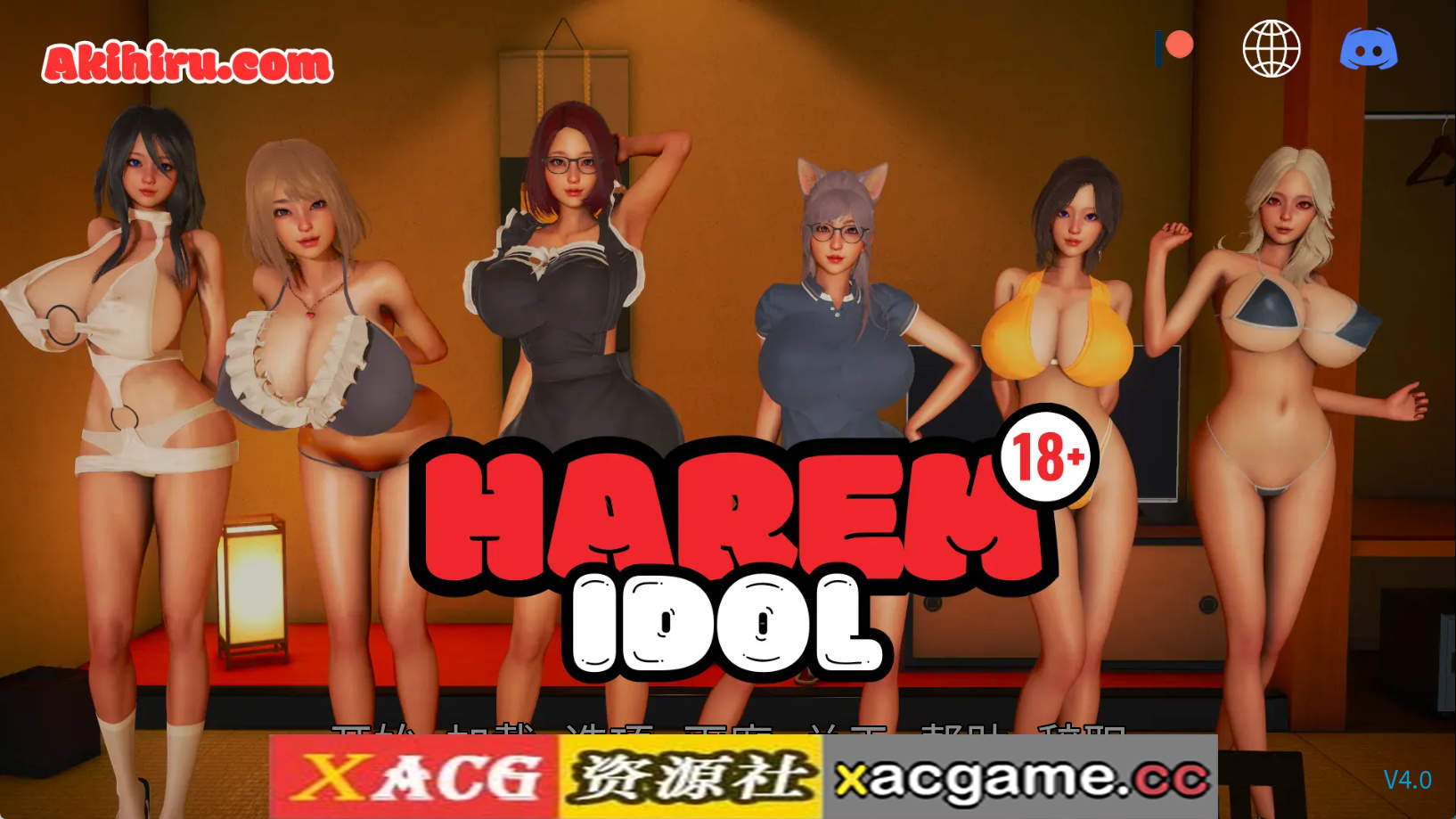 【PC+安卓+IOS/欧美SLG】后宫偶像4.0 AI版【2.27G/汉化/动态/更新】